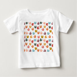 Mixed Boho Blume Baby T-shirt