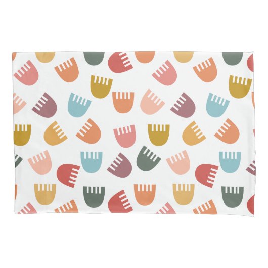 Mixed Boho Blume Kissenbezug (Vorderseite)