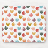 Mixed Boho Blume Mousepad (Vorne)