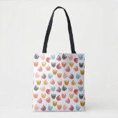 Mixed Boho Blume Tasche (Vorderseite)