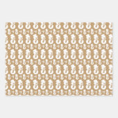 Mixed Christmas Pattern Motifs Set Geschenkpapier Set (Vorderseite 2)