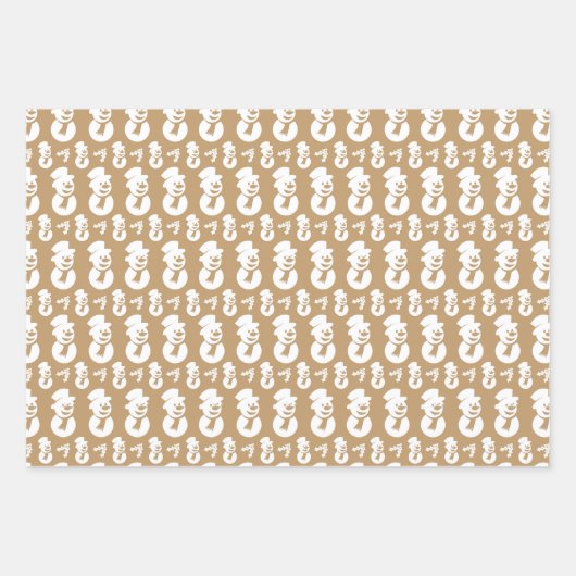 Mixed Christmas Pattern Motifs Set Geschenkpapier Set (Vorderseite 2)