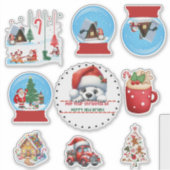 Mixed Christmas Stickers Aufkleber (Vorderseite)