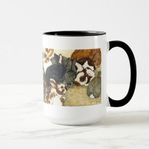Mixed Company - Baby-Kaninchen-Kaffee-Tasse Tasse