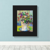 Mixed Digital Media Black Wrapped Canvas Art Leinwanddruck (Insitu (Holzboden))