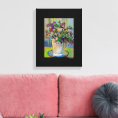 Mixed Digital Media Black Wrapped Canvas Art Leinwanddruck (Insitu (Wohnzimmer))