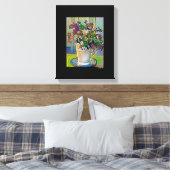 Mixed Digital Media Black Wrapped Canvas Art Leinwanddruck (Insitu (Schlafzimmer))