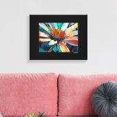 Mixed Digital Media Black Wrapped Canvas Art Leinwanddruck (Insitu (Wohnzimmer))