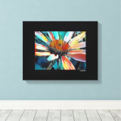 Mixed Digital Media Black Wrapped Canvas Art Leinwanddruck (Insitu (Holzboden))