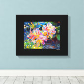 Mixed Digital Media Black Wrapped Canvas Art Leinwanddruck (Insitu (Holzboden))