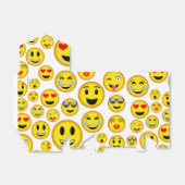 Mixed Emoji-Muster lustige Gastgeschenk Geschenkschachtel (Ungefaltet)