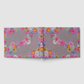 Mixed flowers in modern art gästebuch (Voll)