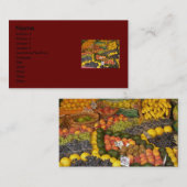 "Mixed Frucht Business Card" Visitenkarte (Vorne/Hinten)