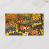 "Mixed Frucht Business Card" Visitenkarte (Rückseite)