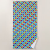 Mixed Fruchtsafthandtuch Strandtuch (Vorderseite)