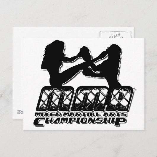 MIXED MARTIAL ARTS 07 POSTKARTE (Vorne/Hinten)