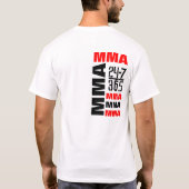 MIXED MARTIAL ARTS 365 T-Shirt (Rückseite)