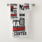 Mixed Martial Arts ADD NAME MIXED MARTIAL ARTS Fig Badhandtuch Set (Insitu)