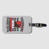 Mixed Martial Arts ADD NAME MIXED MARTIAL ARTS Fig Gepäckanhänger (Vorderseite (Horizontal))