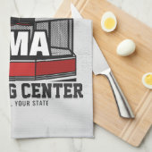 Mixed Martial Arts ADD NAME MIXED MARTIAL ARTS Fig Geschirrtuch (Viertel Falte)