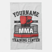 Mixed Martial Arts ADD NAME MIXED MARTIAL ARTS Fig Geschirrtuch (Vertikal)