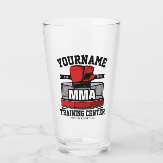 Mixed Martial Arts ADD NAME MIXED MARTIAL ARTS Fig Glas (Vorderseite)