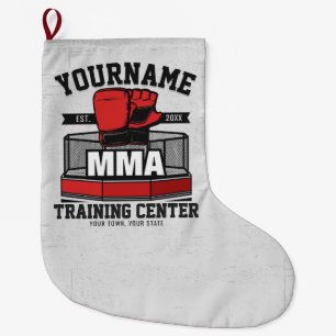 Mixed Martial Arts ADD NAME MIXED MARTIAL ARTS Fig Großer Weihnachtsstrumpf