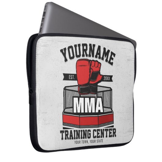 Mixed Martial Arts ADD NAME MIXED MARTIAL ARTS Fig Laptopschutzhülle (Vorne Rechts)