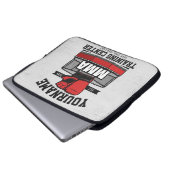 Mixed Martial Arts ADD NAME MIXED MARTIAL ARTS Fig Laptopschutzhülle (Vorne Knopf)