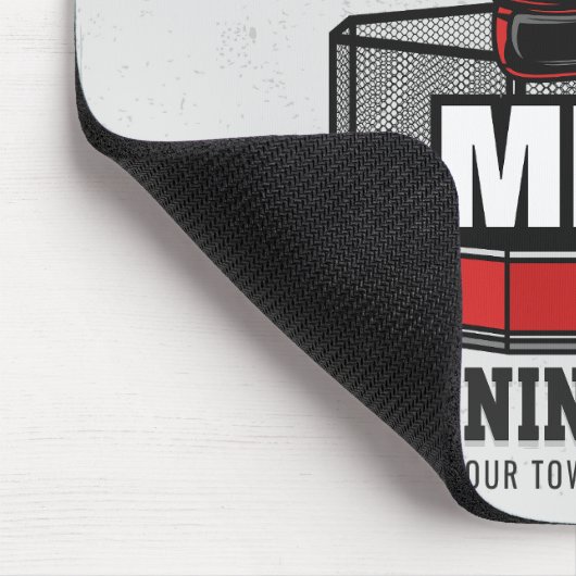 Mixed Martial Arts ADD NAME MIXED MARTIAL ARTS Fig Mousepad (Ecke)