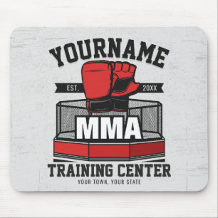 Mixed Martial Arts ADD NAME MIXED MARTIAL ARTS Fig Mousepad