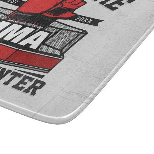 Mixed Martial Arts ADD NAME MIXED MARTIAL ARTS Fig Schneidebrett (Ecke)