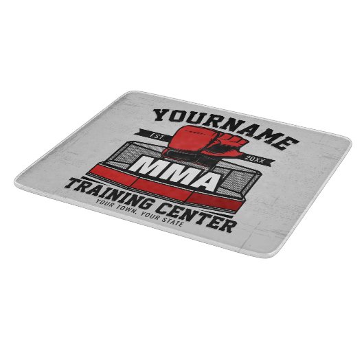 Mixed Martial Arts ADD NAME MIXED MARTIAL ARTS Fig Schneidebrett (Ecke)