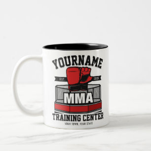 Mixed Martial Arts ADD NAME MIXED MARTIAL ARTS Fig Zweifarbige Tasse