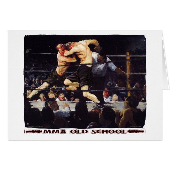 MIXED MARTIAL ARTS alte Schule (Vorderseite (Horizontal))
