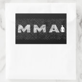MIXED MARTIAL ARTS-Aufkleber Rechteckiger Aufkleber (Tasche)