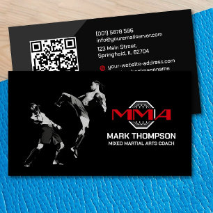 MIXED MARTIAL ARTS - Ausbildung von Kampfkünsten Visitenkarte