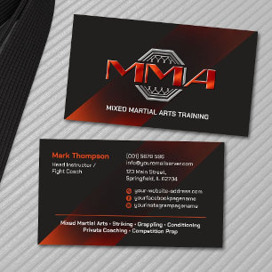 MIXED MARTIAL ARTS - Ausbildung von Kampfkünsten Visitenkarte