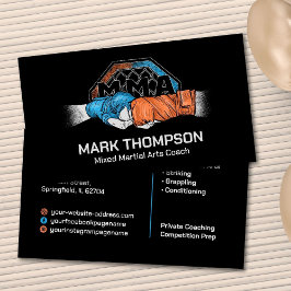MIXED MARTIAL ARTS - Ausbildung von Kampfkünsten Visitenkarte