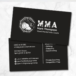 MIXED MARTIAL ARTS - Ausbildung von Kampfkünsten Visitenkarte