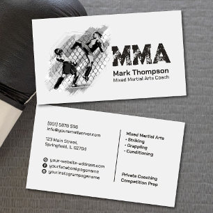 MIXED MARTIAL ARTS - Ausbildung von Kampfkünsten Visitenkarte