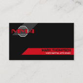 MIXED MARTIAL ARTS - Ausbildung von Kampfkünsten Visitenkarte (Vorderseite)