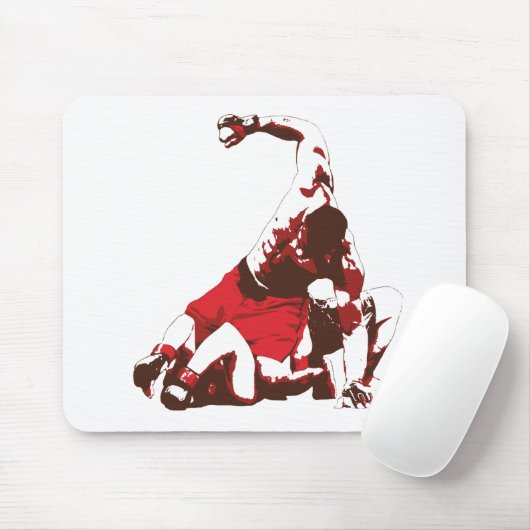 MIXED MARTIAL ARTS Boden u. Pfund Mousepad (Mit Mouse)