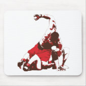 MIXED MARTIAL ARTS Boden u. Pfund Mousepad (Vorne)