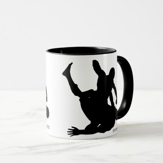 MIXED MARTIAL ARTS Boden u. Pfund Tasse (VorderseiteRechts)