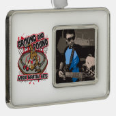 MIXED MARTIAL ARTS Boden und Pfund Rahmen-Ornament Silber (Rechts)