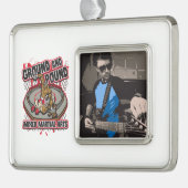 MIXED MARTIAL ARTS Boden und Pfund Rahmen-Ornament Silber (Links)