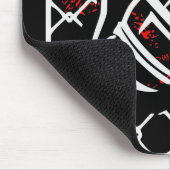 MIXED MARTIAL ARTS Cage Fist #USAPatriotGraphics © Mousepad (Ecke)