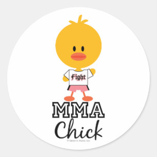MIXED MARTIAL ARTS Chick Stickers