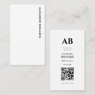 MIXED MARTIAL ARTS Coach & Trainer Foto QR Code Bu Visitenkarte